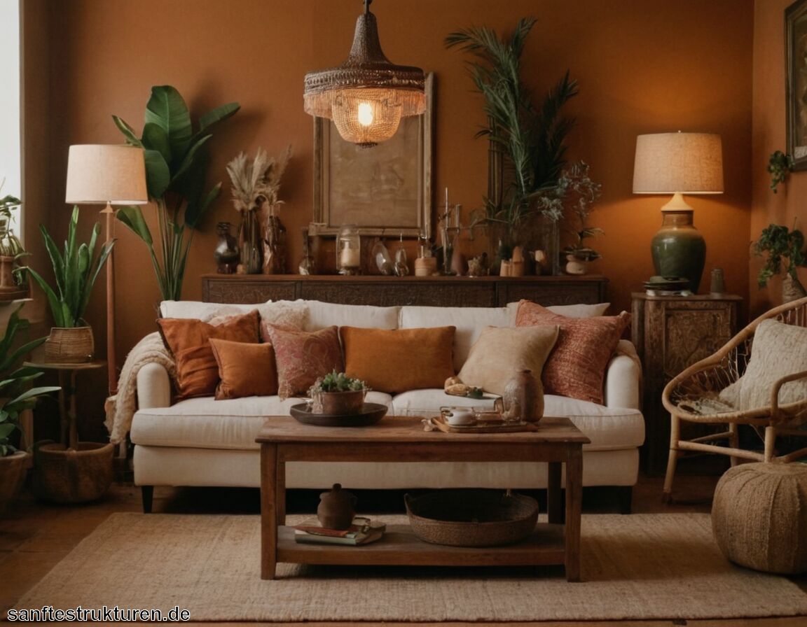 Vintage-Funde und individuelle Deko-Stücke - Boho Chic Einrichtung