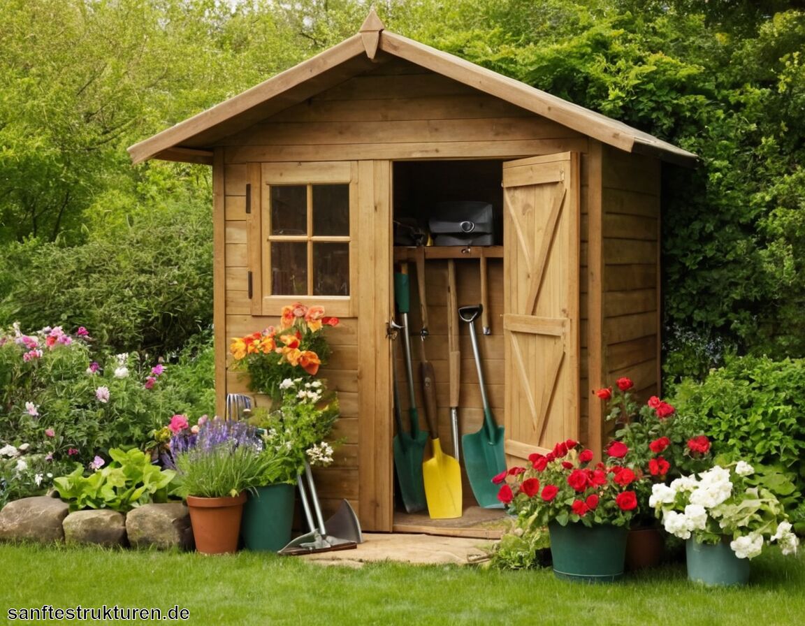 Gartenhaus kostet Geld und Pflegezeit - Gartenhaus ja oder nein?